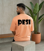 Desi It Girl Orange T-Shirt