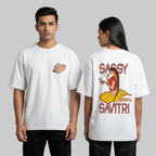 Sassy Savitri White T-Shirt