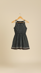 Black Lehariya Printed Top