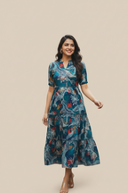 Mandarin Collar Dress