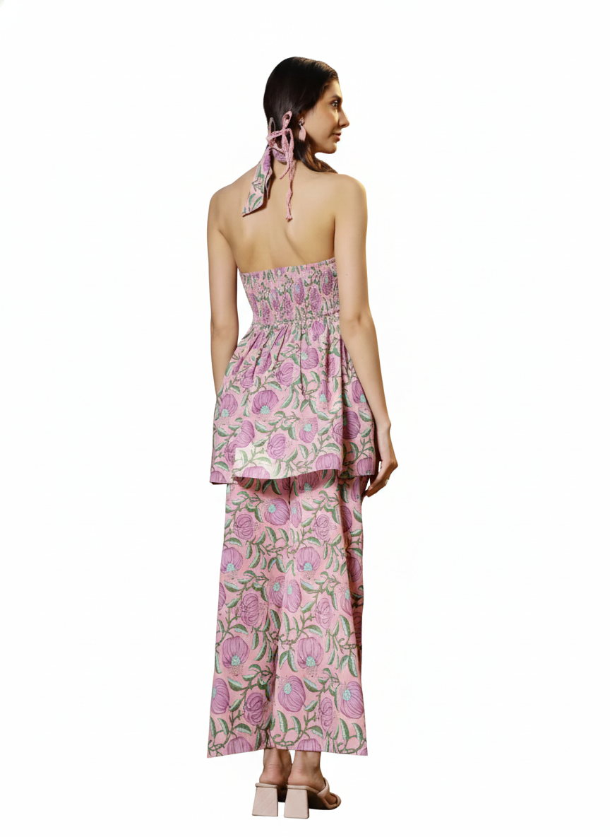 Pink Floral Co-ord Set