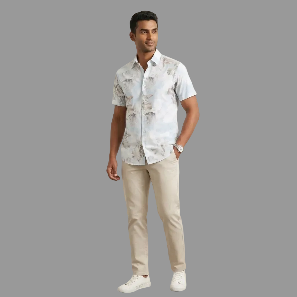 Floral Casual Shirt for Men