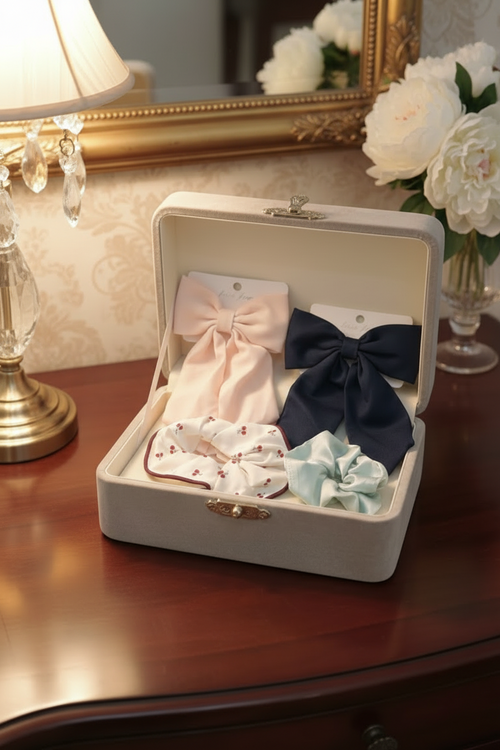 Chic Ribbon & Scrunchie Duo