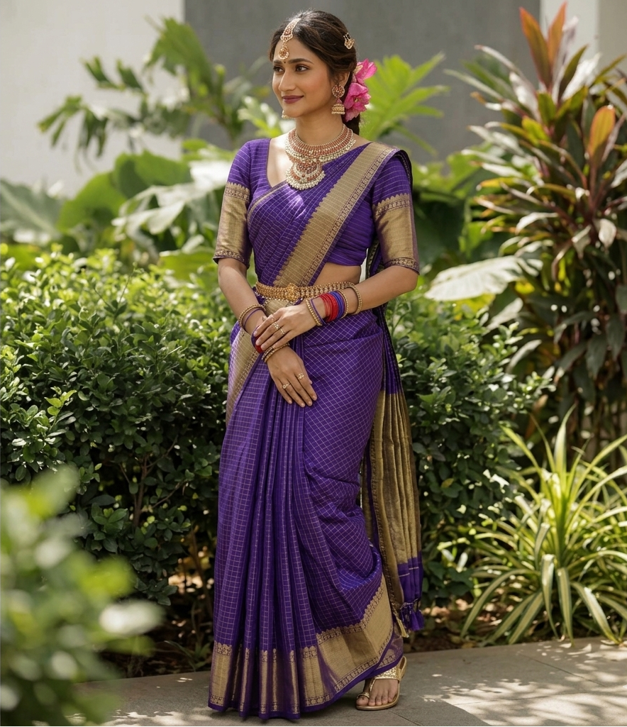 Banarasi Silk Printed Saree