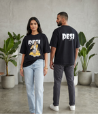 Desi It Girl Black T-Shirt