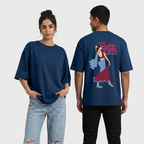 Backless Blue T-Shirt