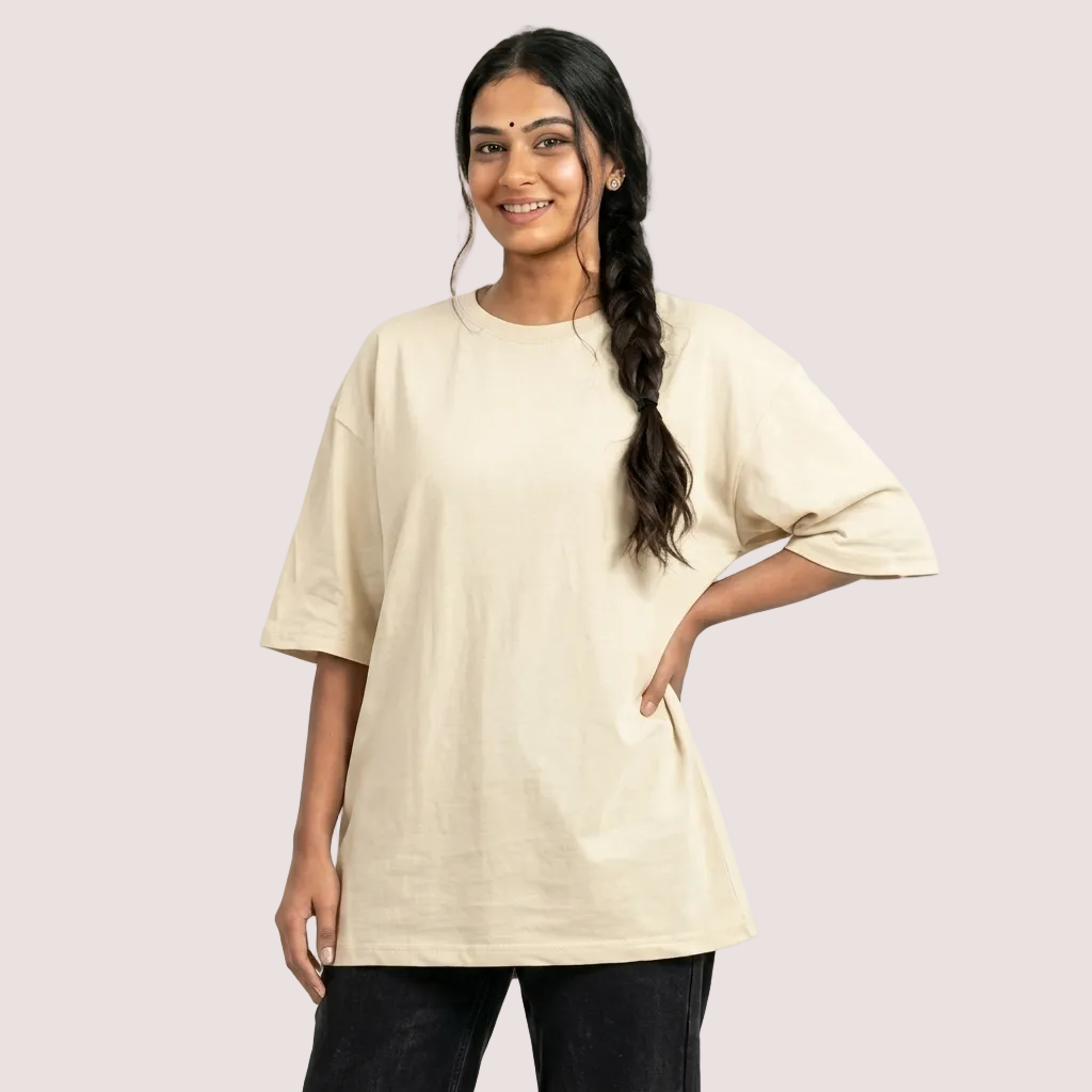 Backless Off White T-Shirt