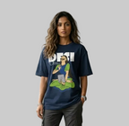 Desi It Girl Blue T-Shirt's