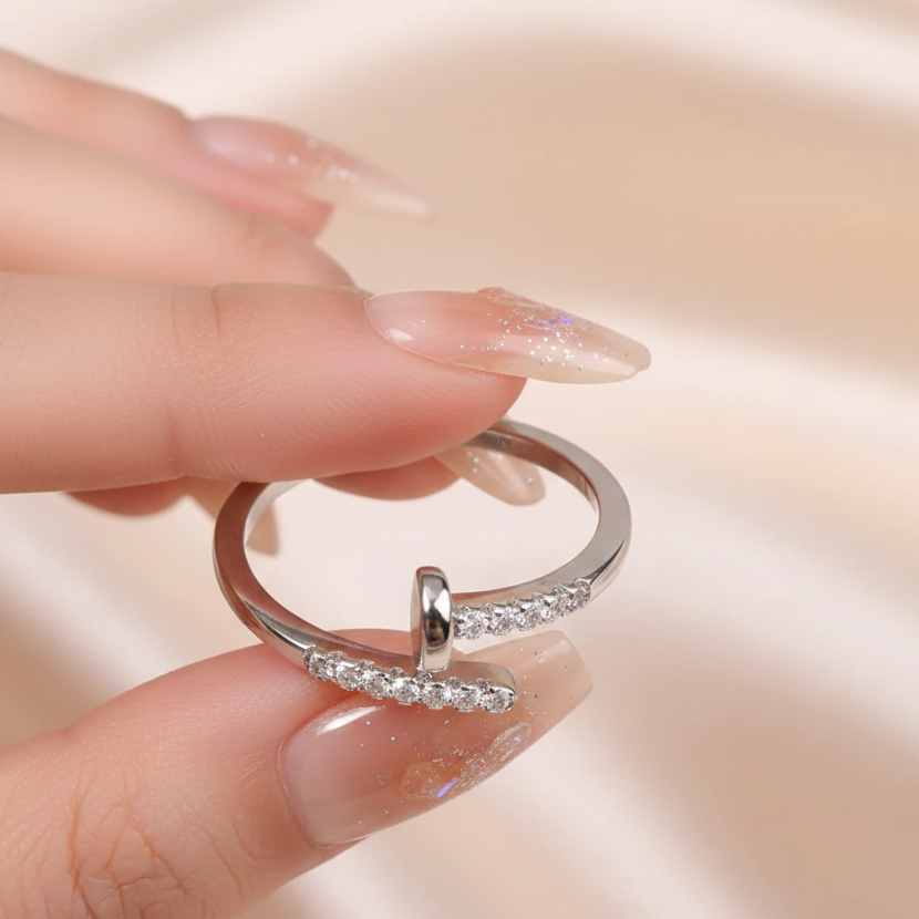 Spike & Sparkle Ring
