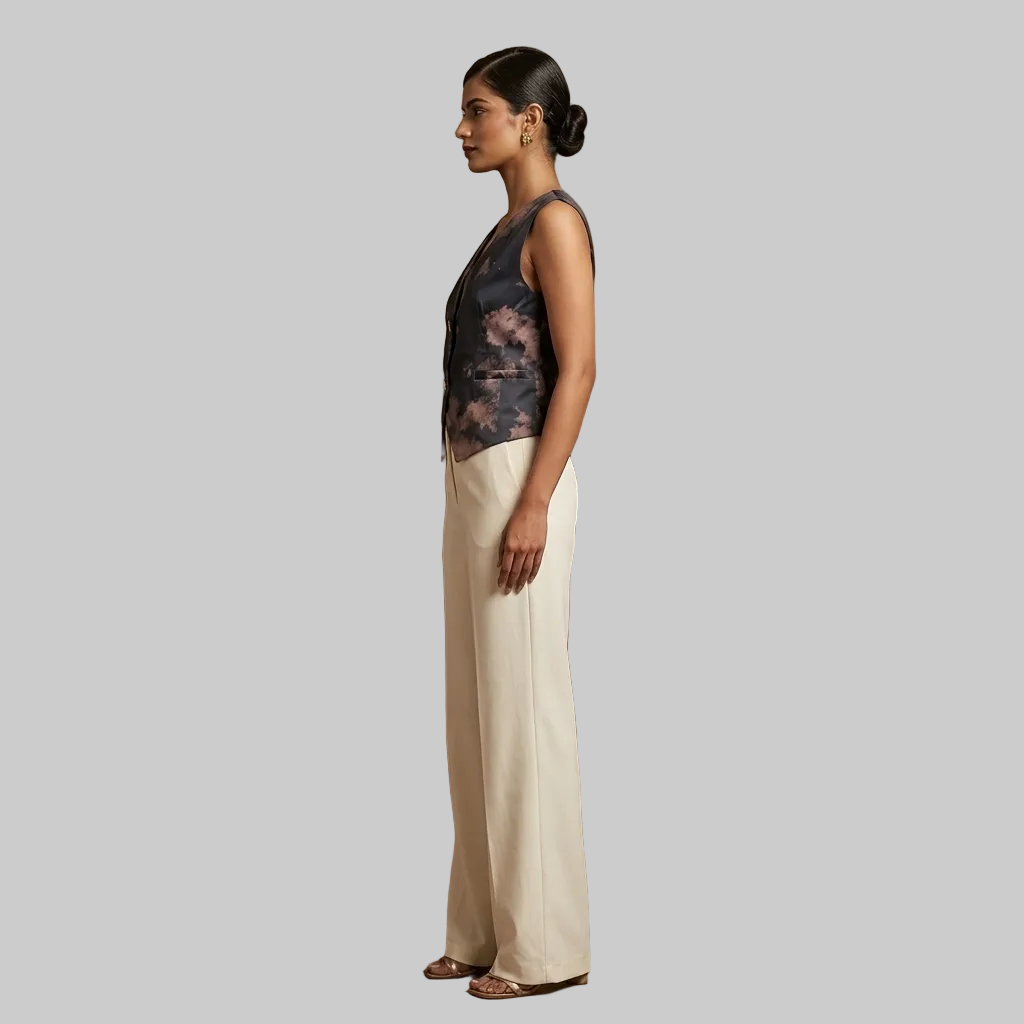 Satin Waistcoat for women