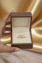 Golden Bae Bow Ring