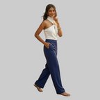 White Halter-Neck Top