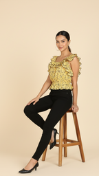 The Amalfi Ruffle Top