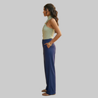 Green High-Neck Halter Top