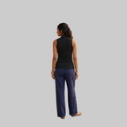 Black Halter-Neck Top