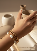 Golden Stone Bracelet