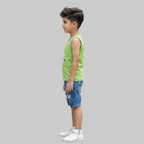 Green Elephant Sleeveless Tee