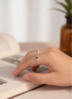 Adjustable Silver Rings