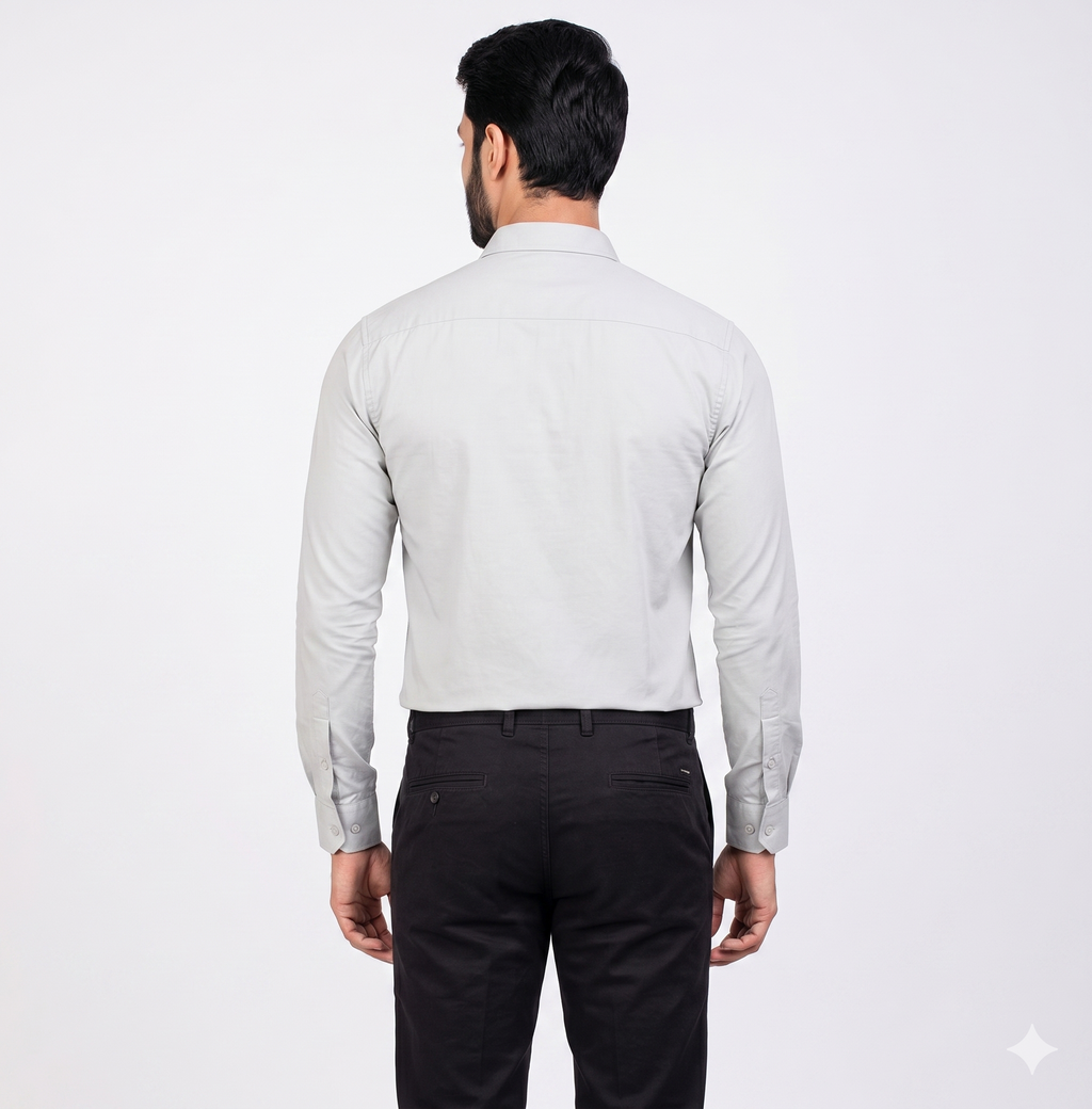 Men’s Grey Formal Shirt