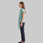 Tie-Waist Tunic Shirt