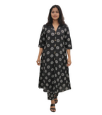 Chic Black Ethnic Set