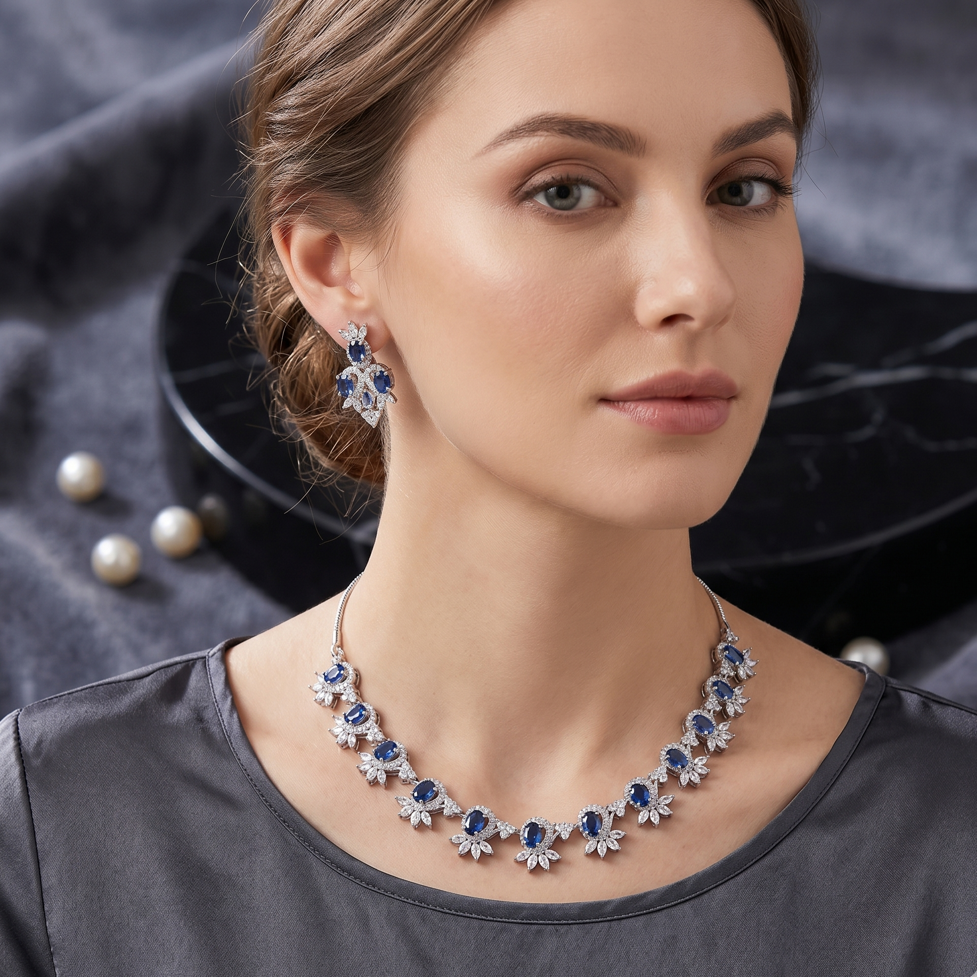 Midnight Majesty Choker Set