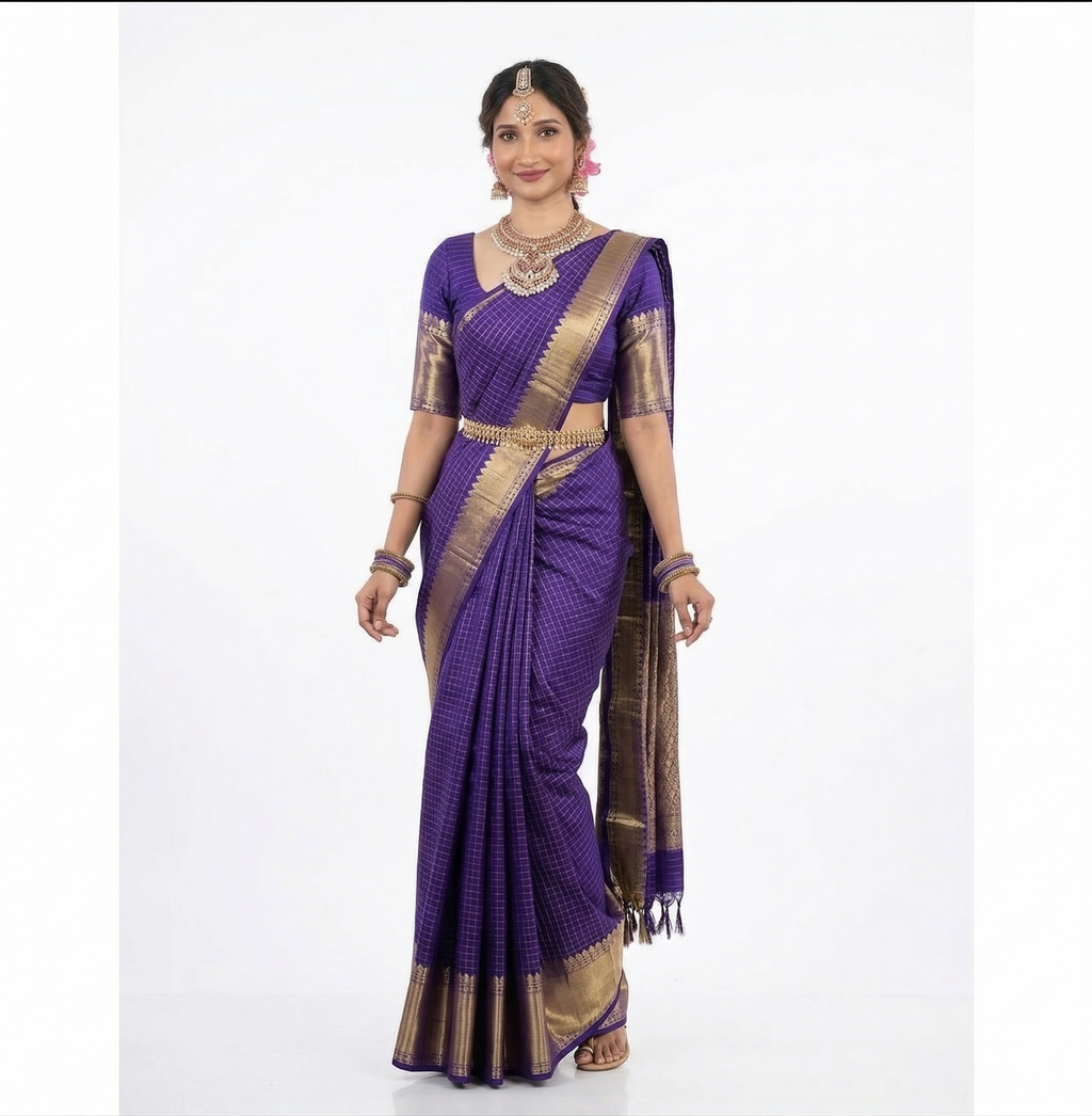 Banarasi Silk Printed Saree