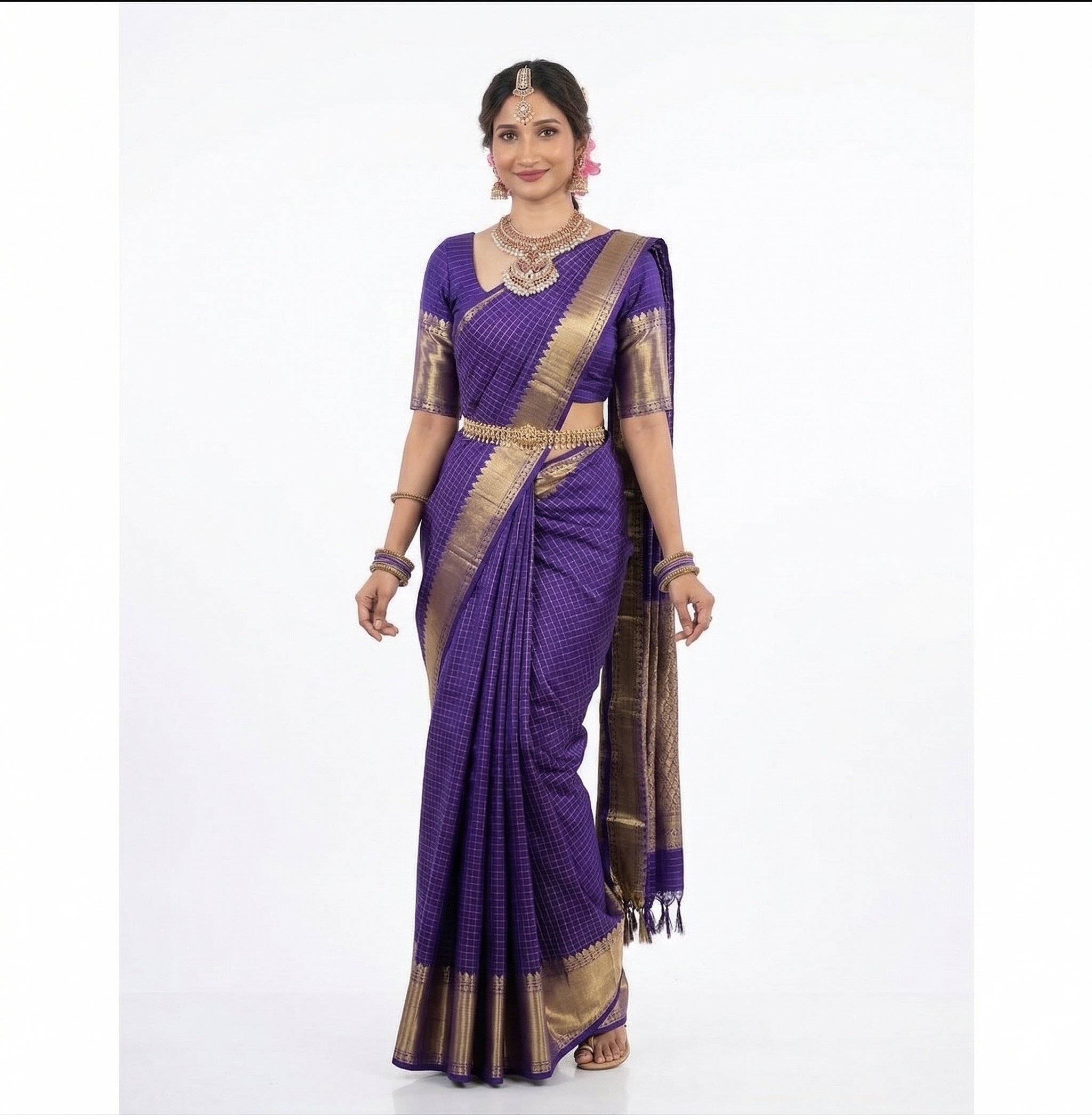 Banarasi Silk Printed Saree