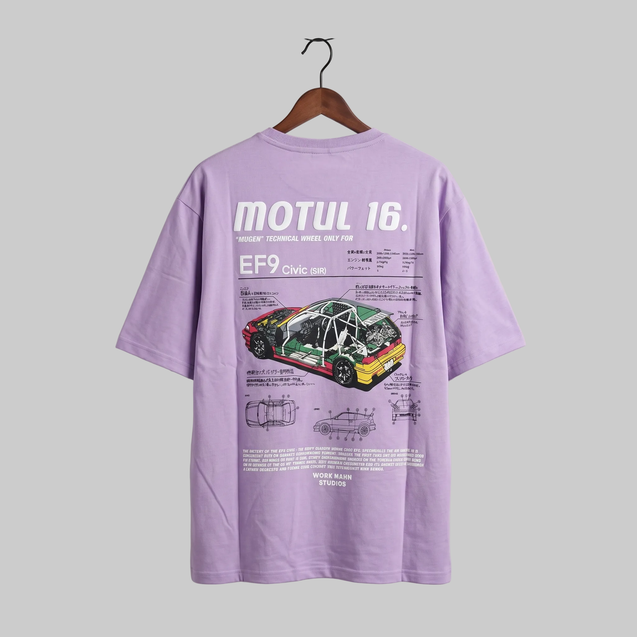 Motul 16 Oversized Graphic Tee