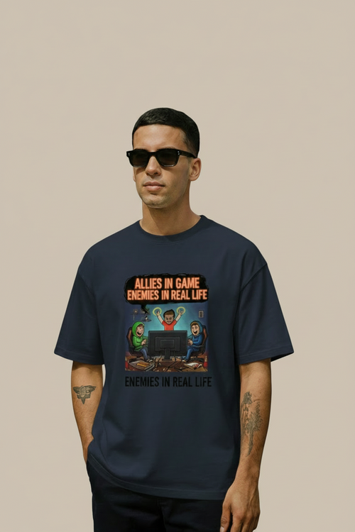 Navy Allies In Game Tshirt