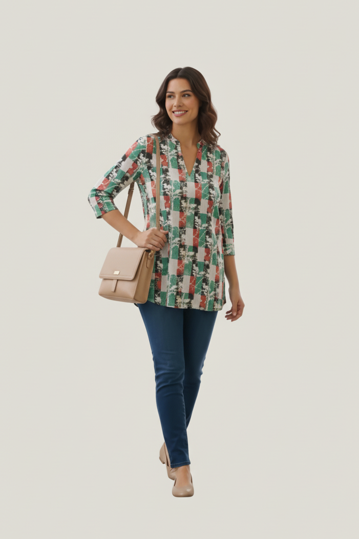 Abstract Pattern Top