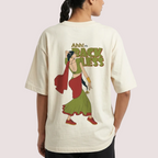 Backless Off White T-Shirt