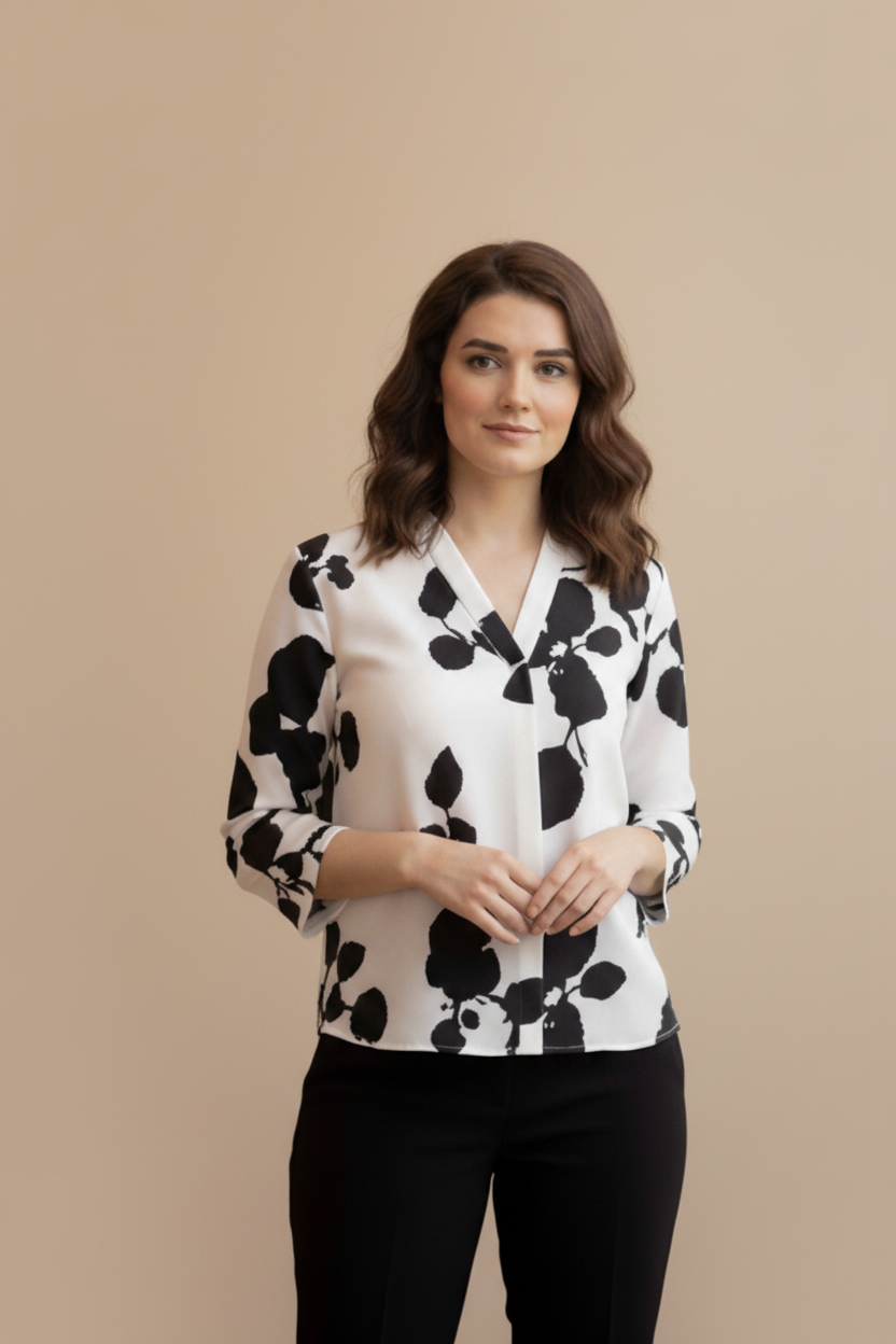 City Chic Botanical Top