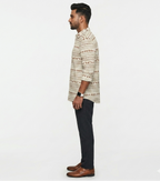 Men’s Festive Reindeer & Fir Print Shirt