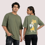 Backless Green T-Shirt
