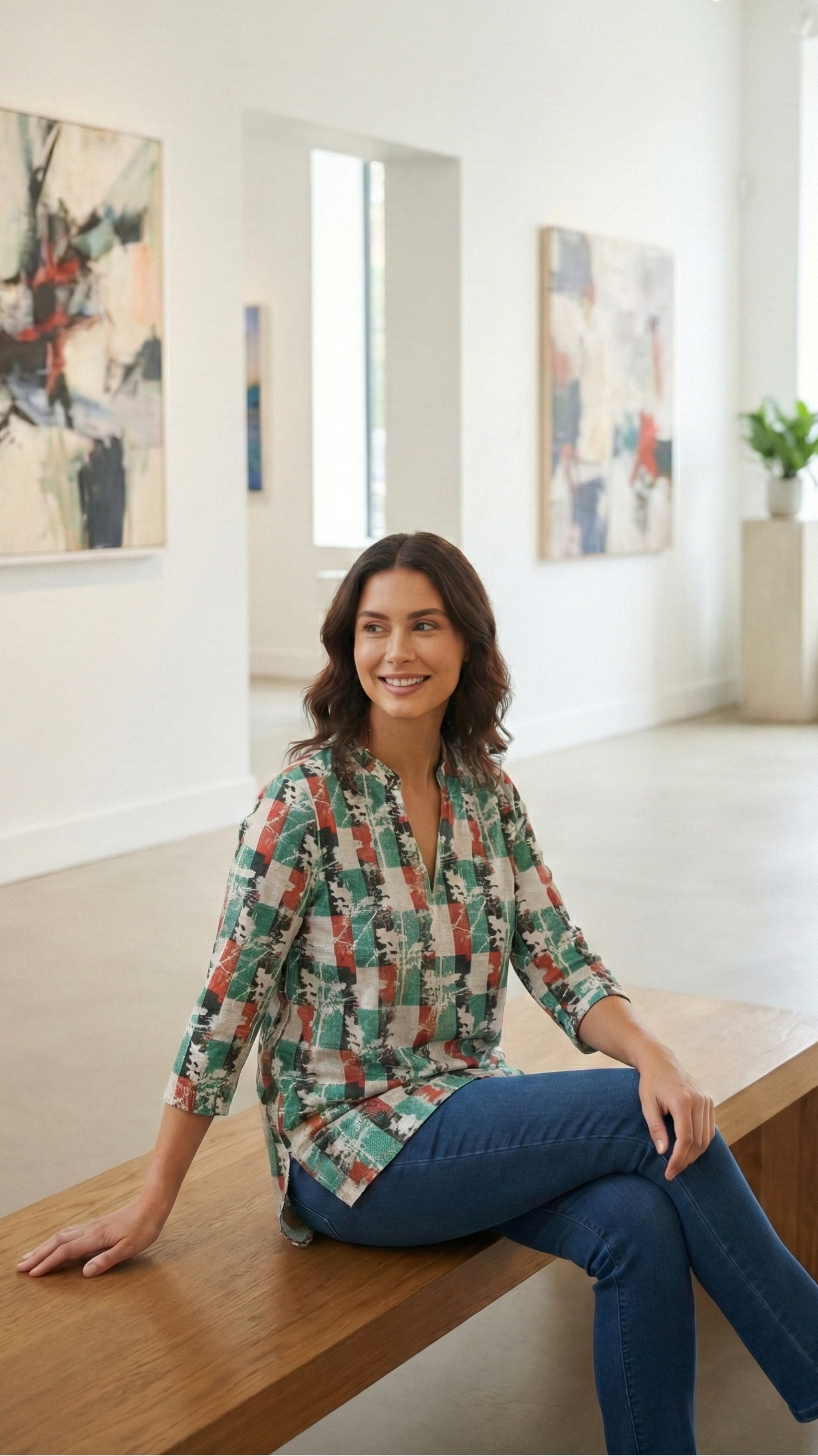 Abstract Pattern Top