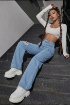 Funky Western Jeans