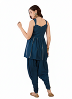 Indo-Western Dhoti & Peplum Top Set