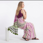 Linen Saree with Tassels