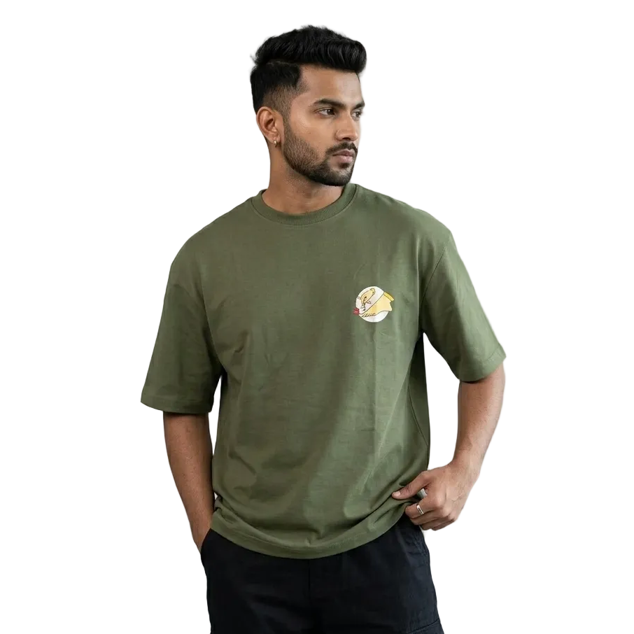 Sassy Savitri Green T-Shirt