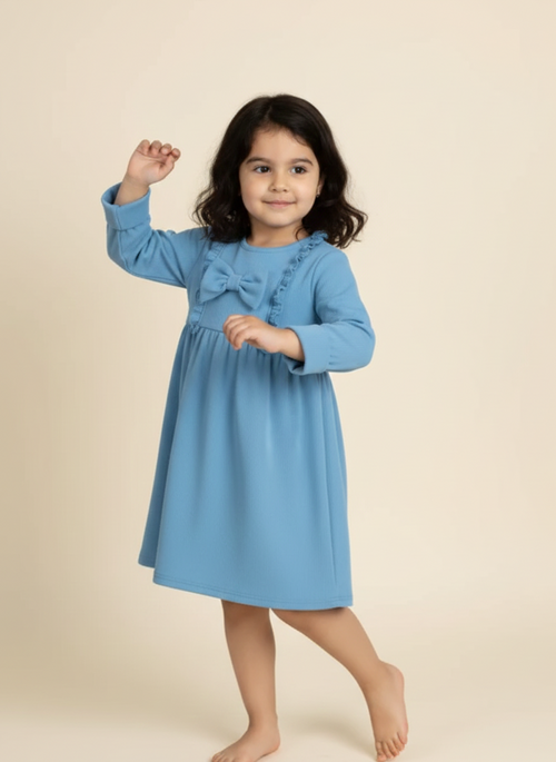 Fit & Flare Girls Frock