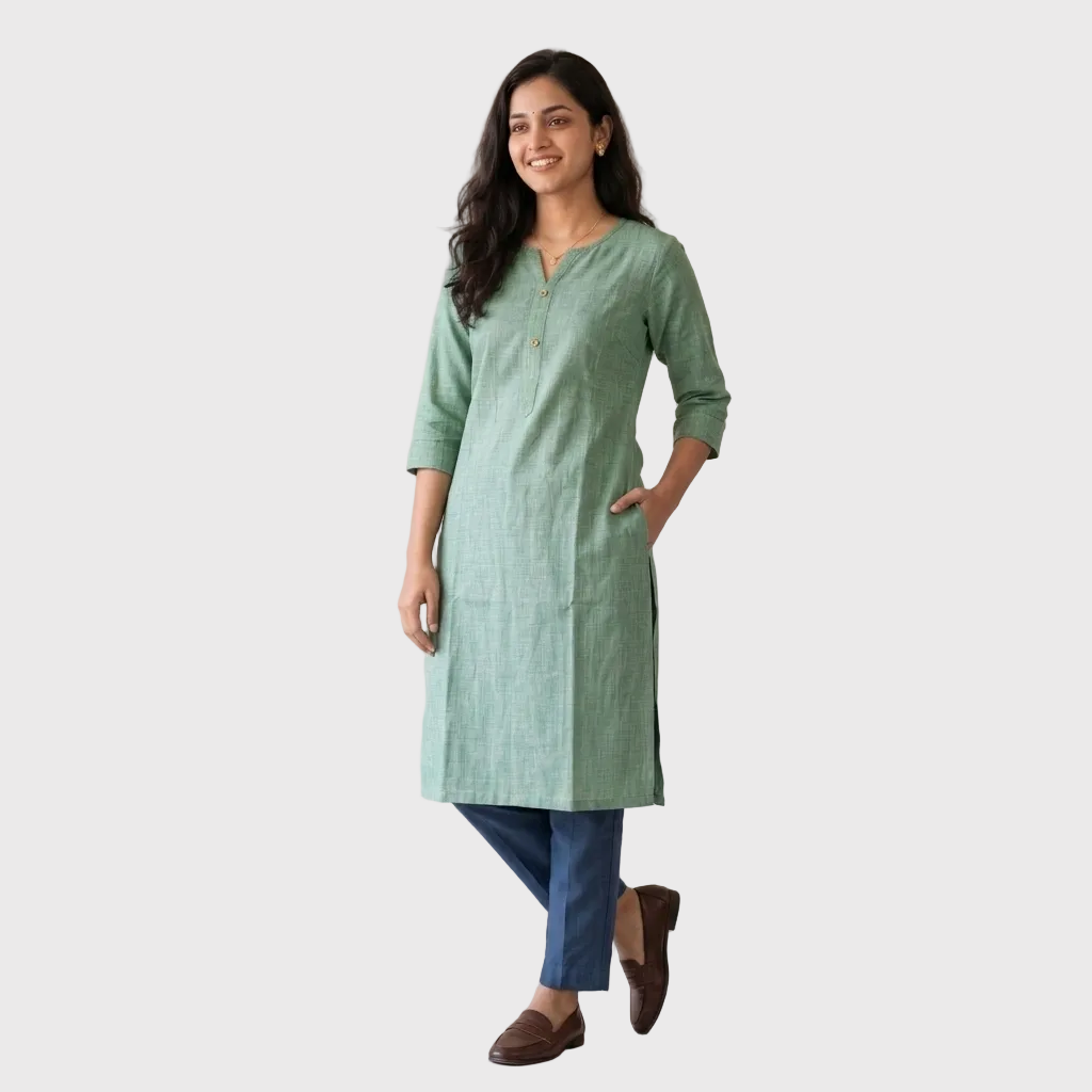 Cotton Straight Kurta