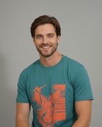 Rare rabbit graphic print T-shirt