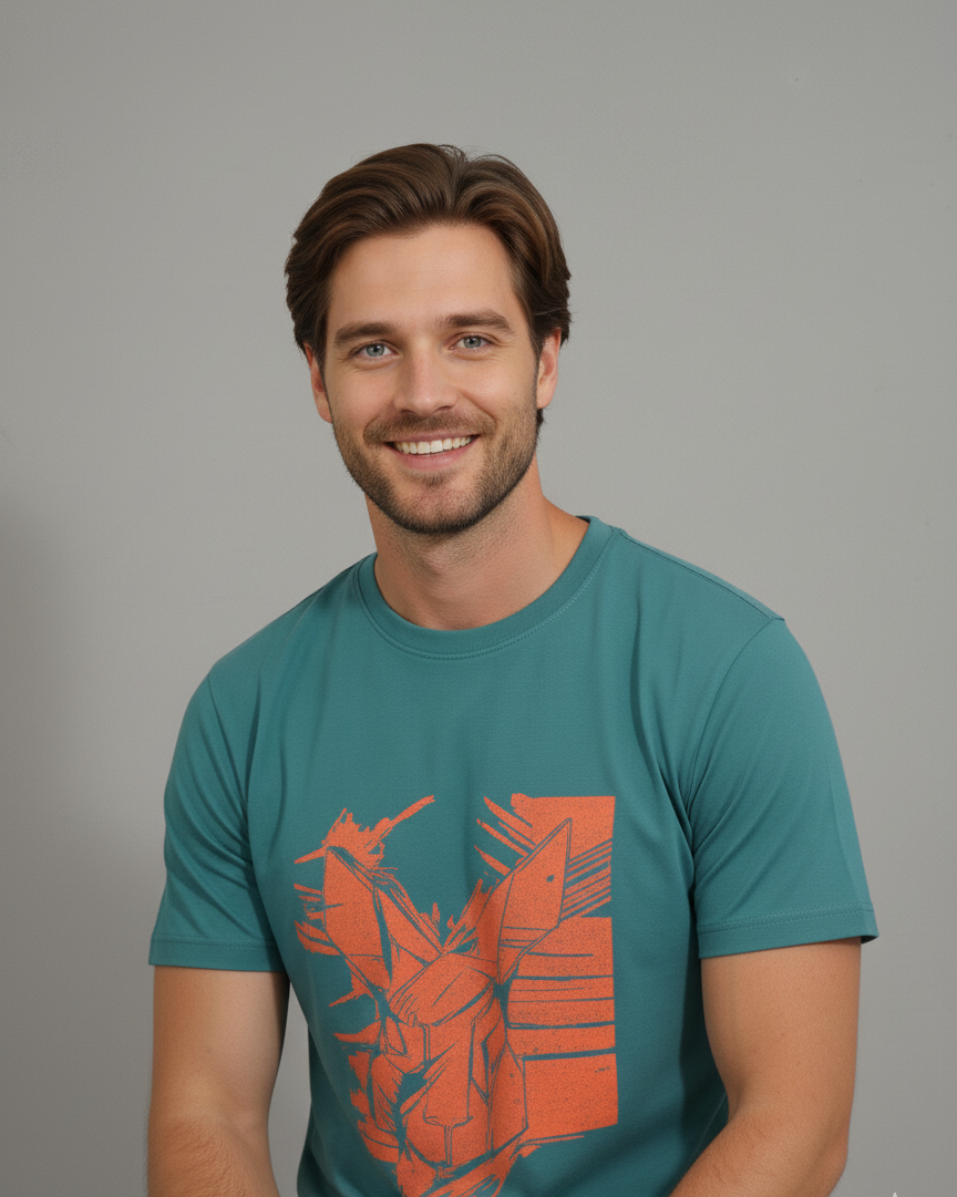 Rare rabbit graphic print T-shirt