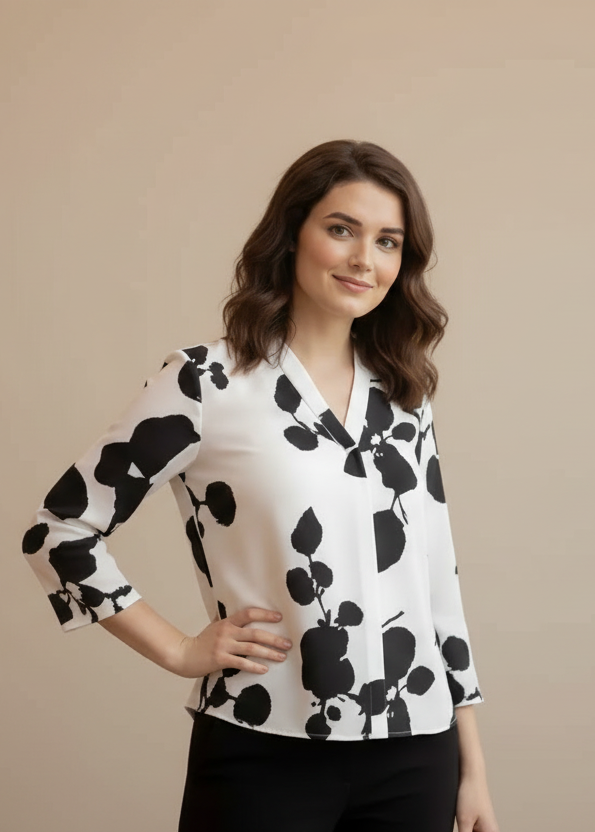 City Chic Botanical Top