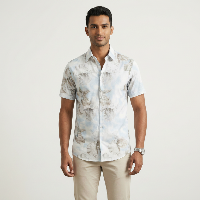 Floral Casual Shirt for Men