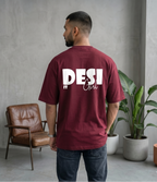 Desi It Girl Wine T-Shirt