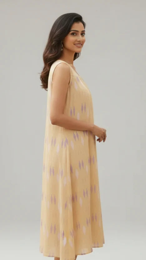 Sunny Meadow Dress(Light Yellow)