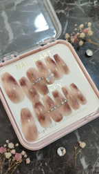 Long Coffin Press-On Nails