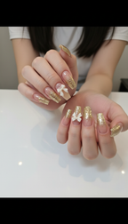 Sparkle Melt Nails